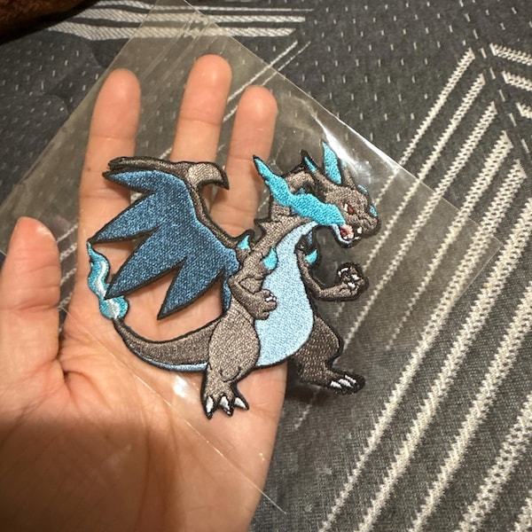 Charizard Patch Pokemon Iron on Patch Sew on Patch Anime Cartoon Patch ...