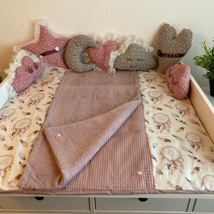 KIDDI-MEDIA Couverture pour bébé Douce et Douillette, brodée avec Le prénom et la Date de Naissance, qualité 1 A, Personnalisable (Anthracite - Koala KIDDI-MEDIA Couverture pour bébé Douce et Douillette, brodée avec Le prénom et la Date de Naissance, qualité 1 A, Personnalisable (Anthracite - Koala