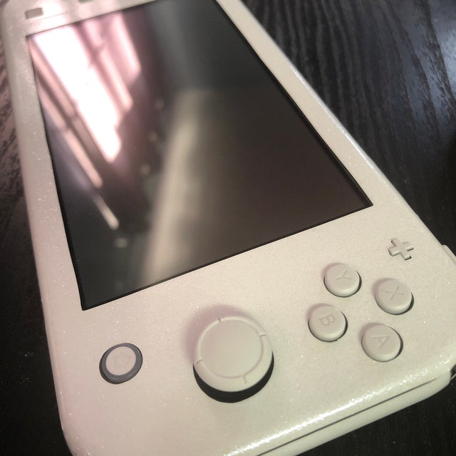 Nintendo Switch Lite用スキンシール（ゲーム機本体用、ホワイト