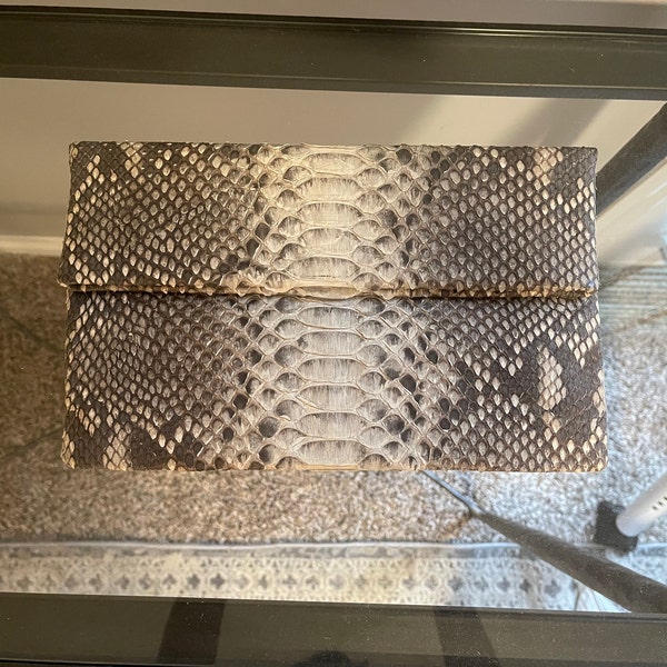 55 Inch Genuine Python Snake Skin Hide Real Leather Make Bags Jackets ...