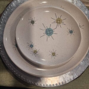 Vintage Franciscan Starburst Dinnerware 1950s Star Design