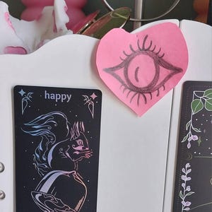 Black Salt Tarot Replacement Card - Etsy