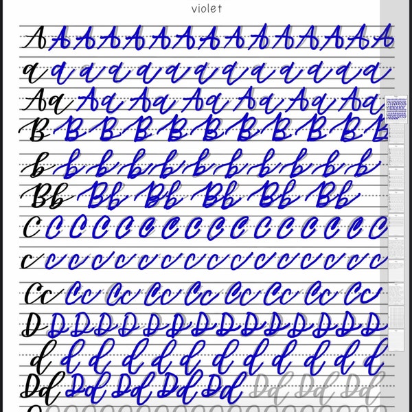 THE ELOISE: Printable Handlettering Worksheets (PDF File Only) From How ...