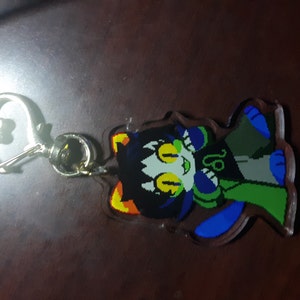 FINAL STOCK HS Pixel Alternia Troll Charm - Etsy