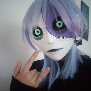 Download Sally Face Version 2 Mask Inspired For Cosplay Etsy Yellowimages Mockups