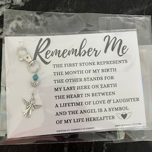 Dimes From Heaven Poem by K. Plunkett Keychain Gift Loss, Loved One ...