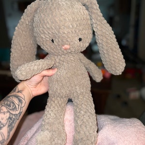 Pattern: Fleece Teddy and Bunny - All About Ami