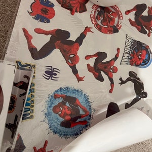 Pegatinas de pared de Spiderman, pegatinas de efecto 3D, decoración de  dormitorio, pegatina de pared adhesiva reposicionable gigante, pegatinas de  pared para niños de Spiderman TUNC Sencillez