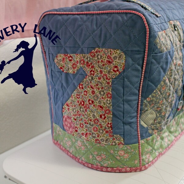 PDF Easter Quilt Pattern - Green Bunny Quilt Pattern - Etsy