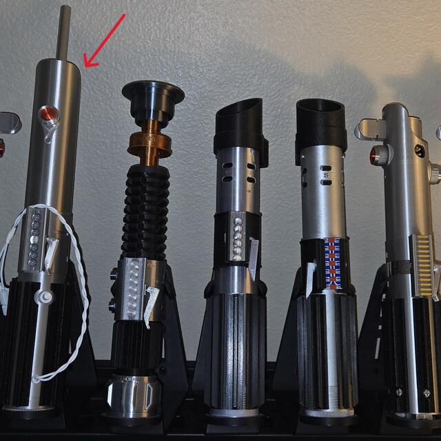 Luke Skywalker Lightsaber ANH “A New Hope” Pipe Stunt - Etsy