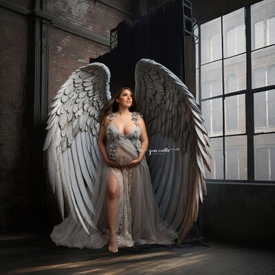 15 X Digital Backdrops, Angel Wings Digital Backgrounds, Maternity ...