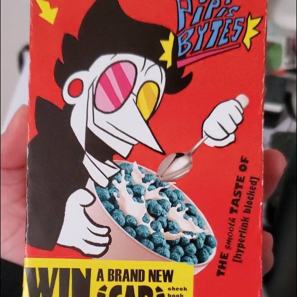 DELTARUNE - Mini Spamton Cereal Box - Etsy