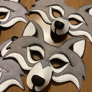Wolf Mask PDF Pattern - Etsy