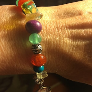 Artist Series Bracelet Monet Cafe Colorful Beaded Bracelet Jewelry for Artist Monet