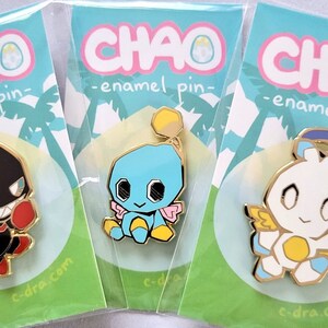 ZMS 10th Anniversary: Chao - Sonic The Hedgehog Pin