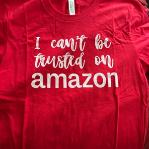 Amazon Shirt, Amazon Tshirt, Amazon Shopper, Amazon Shopping, Shopping Shirt,  Shopaholic Gifts, Love to Shop Tshirt - Etsy