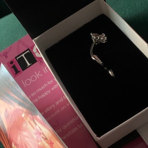 Dragon Belly Ring/ Dragon Navel Ring/ Surgical Steel Navel Ring/ Body Jewelry/ Dragon Belly Piercing/ Belly Piercing/ Dragon Ring