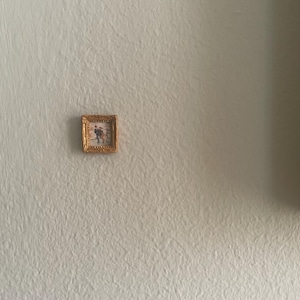 Extra Tiny Miniature Framed Artwork for Vintage Dollhouse Decor