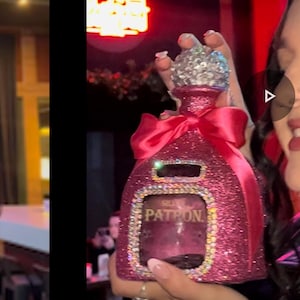 Pink Bling Bottle (empty)