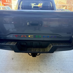 Xotic Tech Tailgate Vinyl Decal Insert For 2016-2021 Toyota Tacoma – Glossy/Matte/Metallic Finish