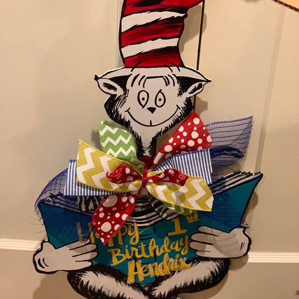 Teacher Classroom Dr.suess Door Hanger - Etsy