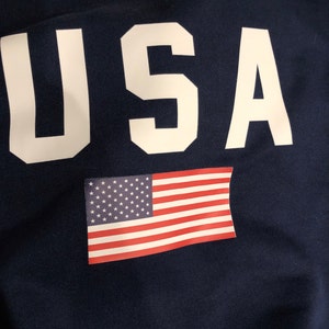 American Flag Heat Transfers/american Flag HTV/US Flag Transfer/us Flag ...
