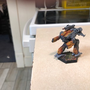 Caesar, Alternate Battletech Mechwarrior Miniature WITH BASE - Etsy