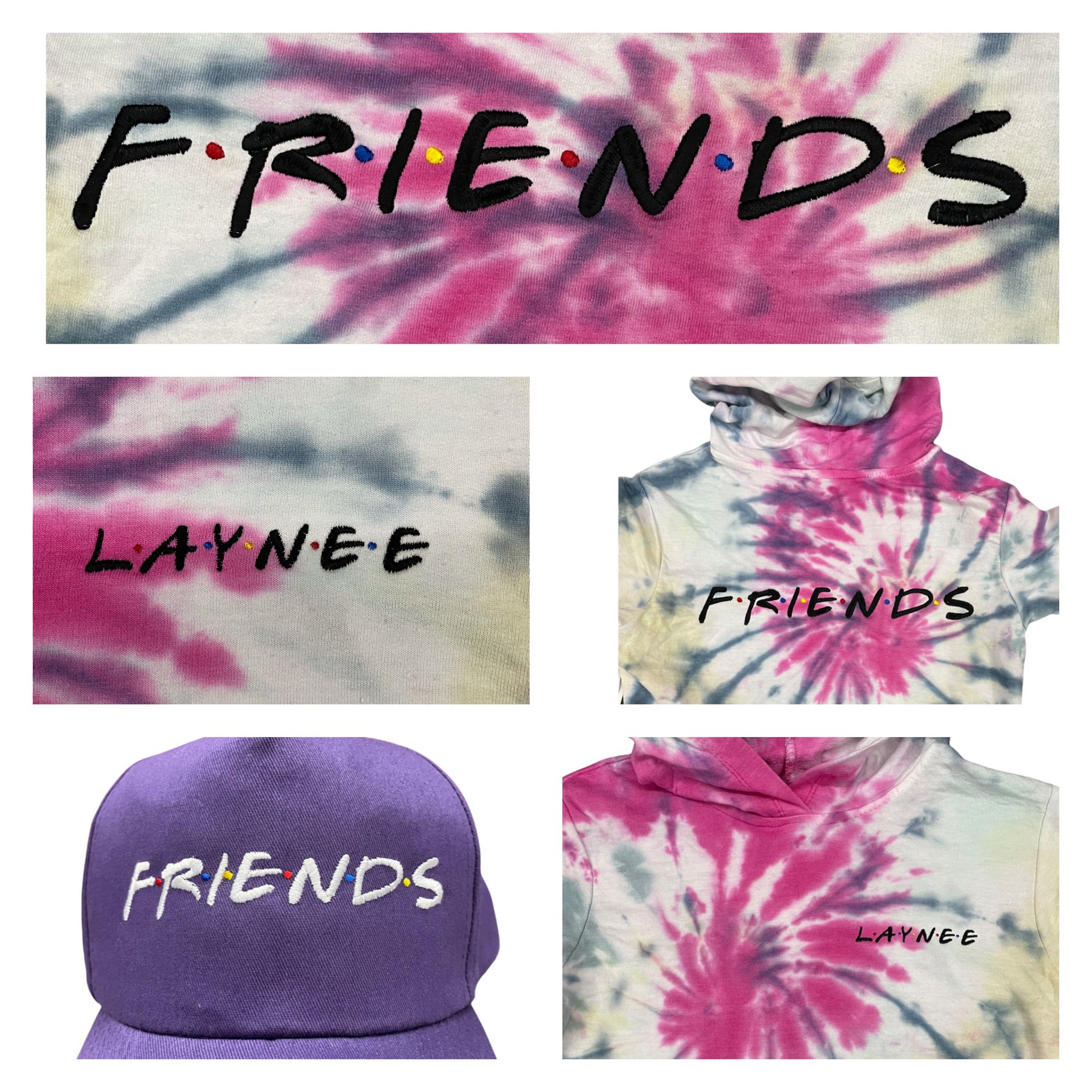 Customer photo for Friends - Embroidery font