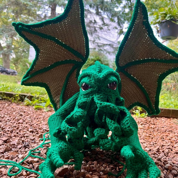 Cthulhu Pattern by Crafty Intentions DIGITAL PDF Downloadable - Etsy