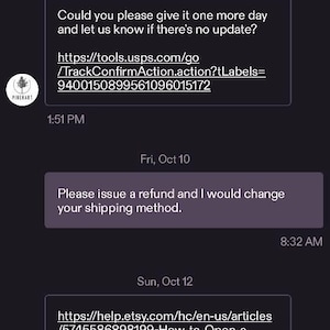 Michele added a photo of their purchase