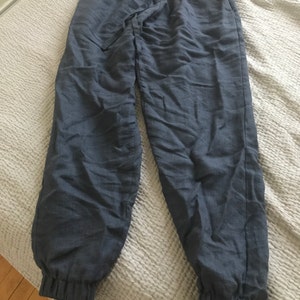 Fisherman Pants. Sarong Wrap Trousers Mens Linen Yoga Pants | Etsy