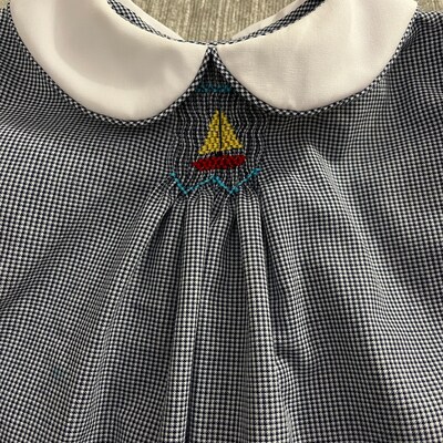 Angel Sleeve Bishop w/ English Smock w/ Lace main image 1