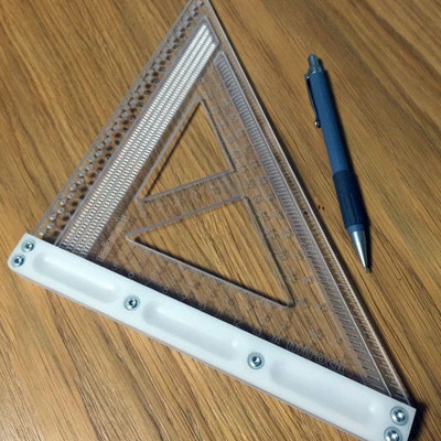 Mirock Square Metric Brass 120mm Nice Gift for Woodworker - Etsy