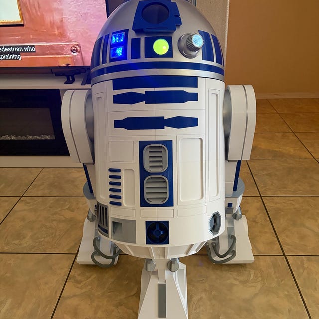 Life Size R2-D2 Droid Remote Control - 3D Character - 3D Sculpture