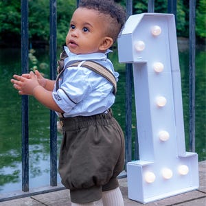 Personalized Boys 1st Birthday Boss Baby Outfit Custom Boss Baby Theme Birthday Suit Baby Boss Monogramed Shirt Pants Suspender Bowtie