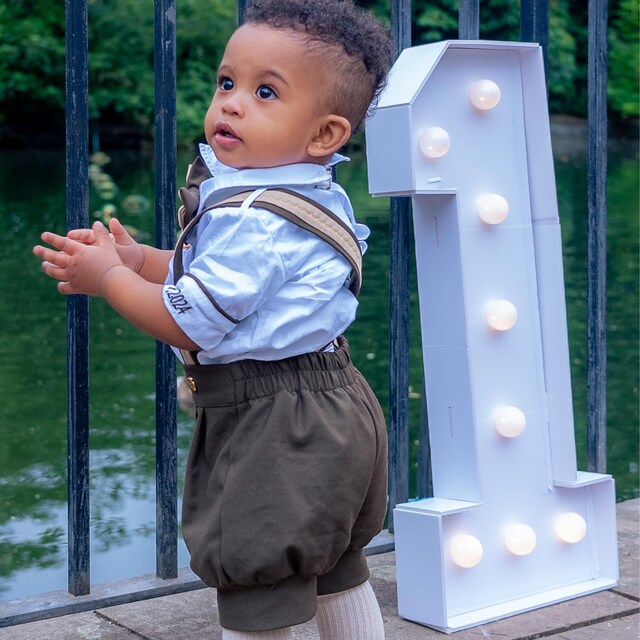 Personalized Boys 1st Birthday Boss Baby Outfit Custom Boss Baby Theme Birthday Suit Baby Boss Monogramed Shirt Pants Suspender Bowtie