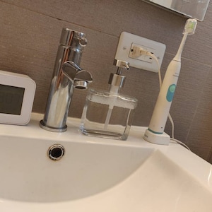 Soap Dispenser Set With Caddy Urban Glass Soap Lotion Etsy