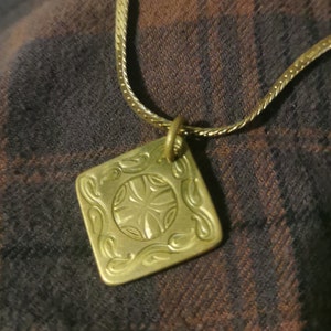 Algiz Norse Rune Necklace Madr ALG Viking Rune Layering | Etsy