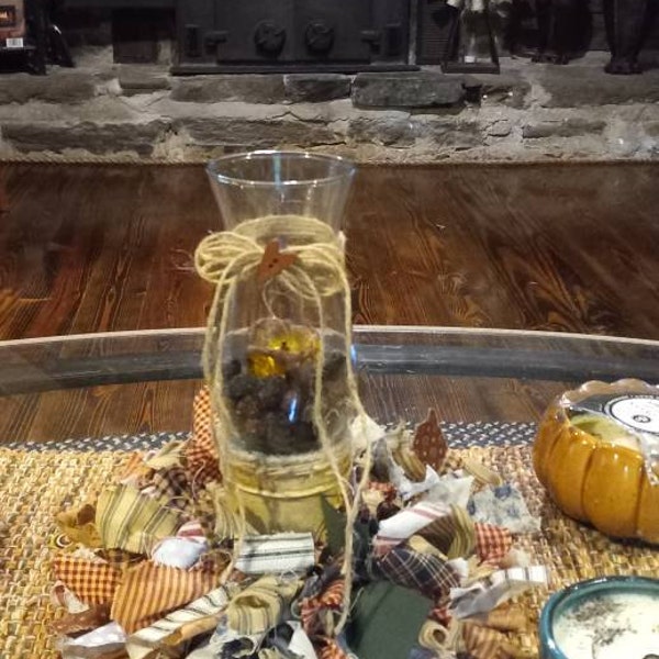 Wooden Breadboard Fall Table Riser, Fall Display Riser Decor, Table ...