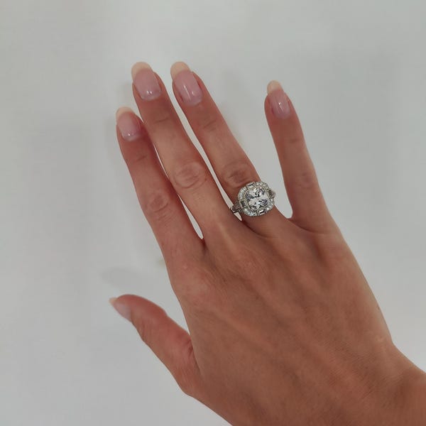 Alliance Bague Femme Pierre De Lune Bague Gemia En Pierre De Lune Plaqué Or su