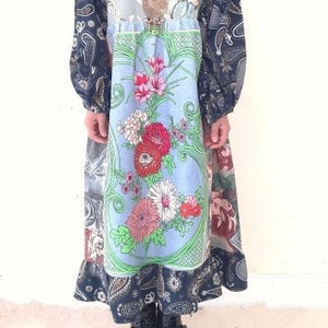 Upcycled Top/ Recycled Top/ Patchwork Sweatshirt / Top Made From Old ...