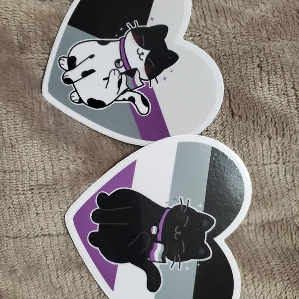 Purr-ide Stickers | Pride Cat Vinyl Stickers | LGBTQ, Gay, Lesbian ...