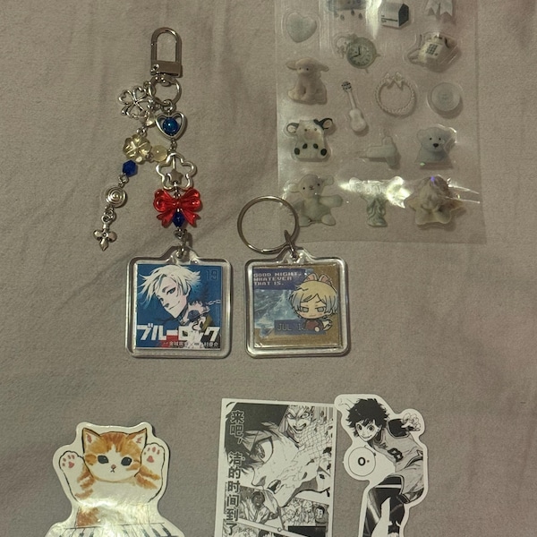Blue Lock Keychains Volume 2, Blue Lock Anime, Blue Lock, Blue Lock Bag ...