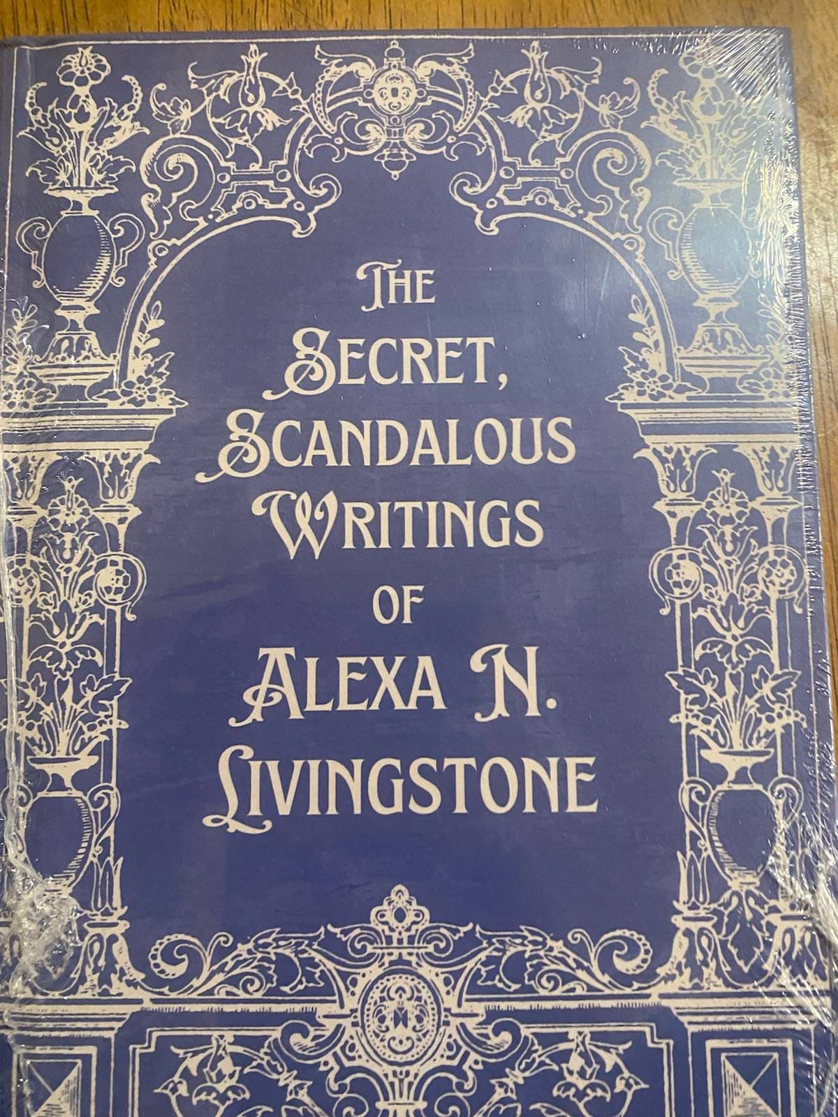 Personalized Journal | Secret, Scandalous Diary Gift For Women or Men | Vintage Style Hardcover Custom Book Lover Gift for Writer, Poet