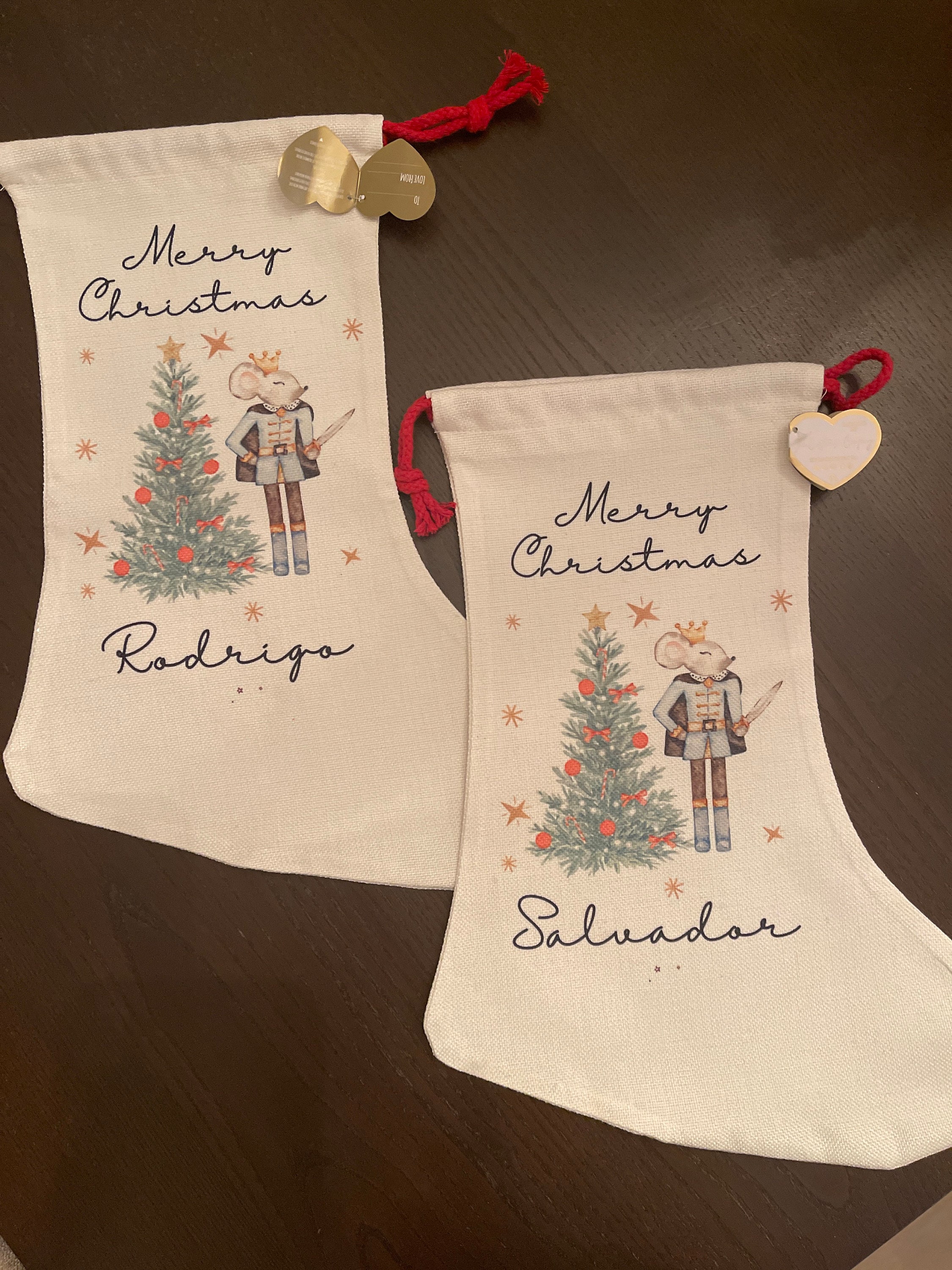 Personalised Christmas Special Delivery Stocking, First Christmas Stocking, Family Christmas Stocking Set, Sugar Plum Fairy, Girl Gifts