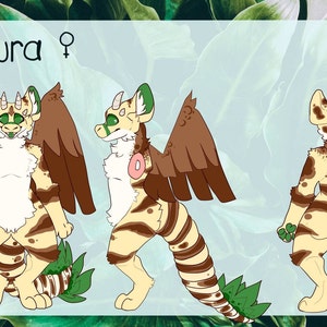 Custom Furry Reference Sheet PLEASE read the full | Etsy