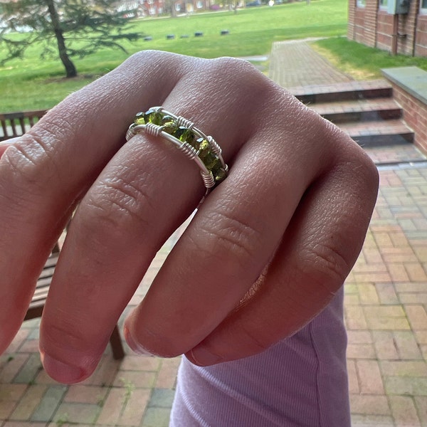 Spinning Suncatcher Ring, Fidget Ring - Etsy