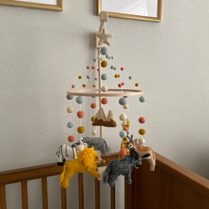 Savanna Baby Mobile Nursery Mobile Safari Mobile Animal Etsy Savanna Baby Mobile Nursery Mobile Safari Mobile Animal Etsy