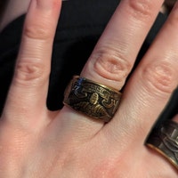 Custom Challenge Coin Ring - Etsy
