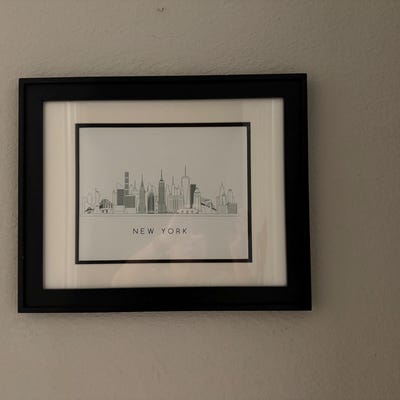 New York Skyline Print. New York City Skyline Line Art. Instant ...